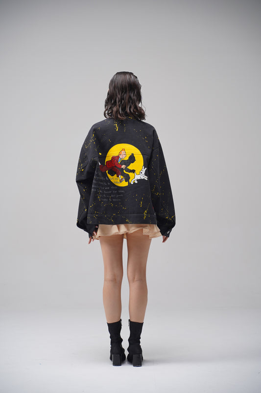 DARBAS TINTIN BLACK JACKET