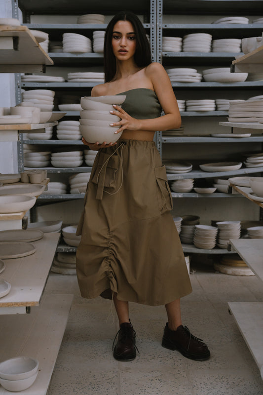 KEEU CARGO SKIRT