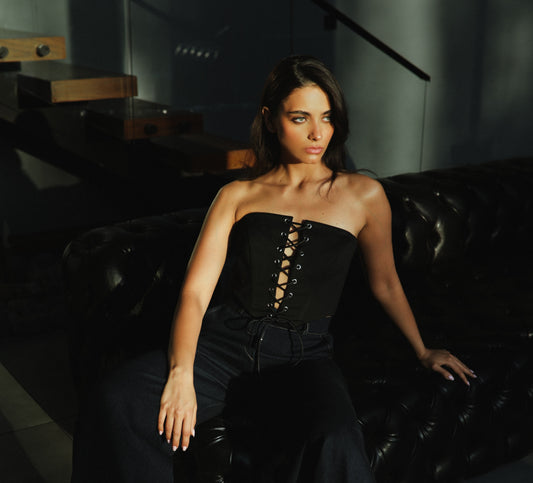 LUORINO BLACK LUNA CORSET