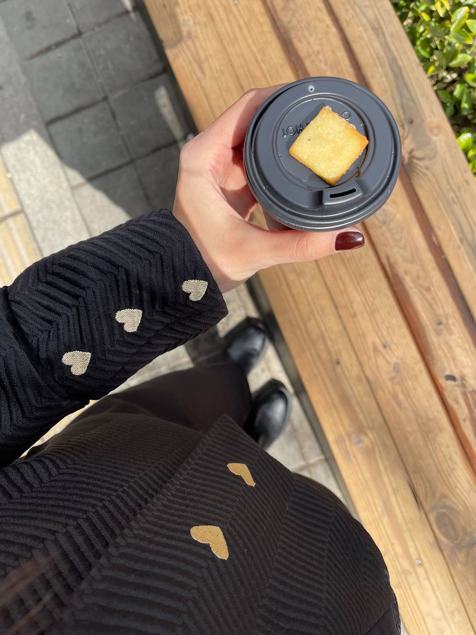 QUIM GOLD HEART COAT