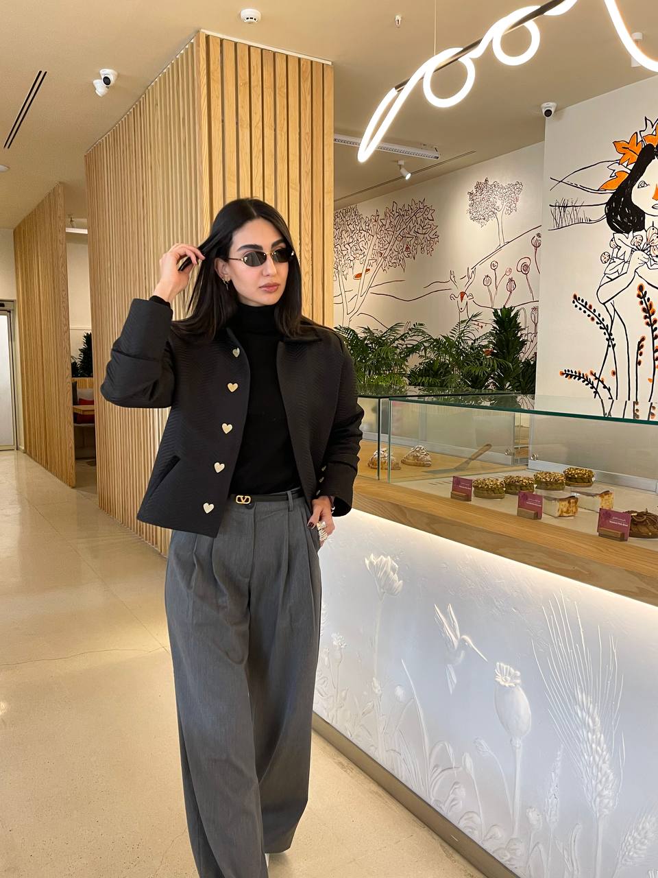 QUIM GOLD HEART COAT