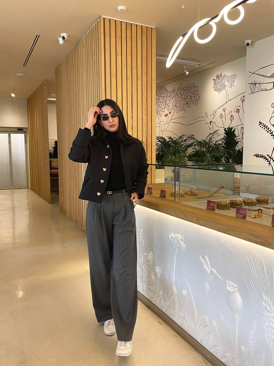 QUIM GOLD HEART COAT