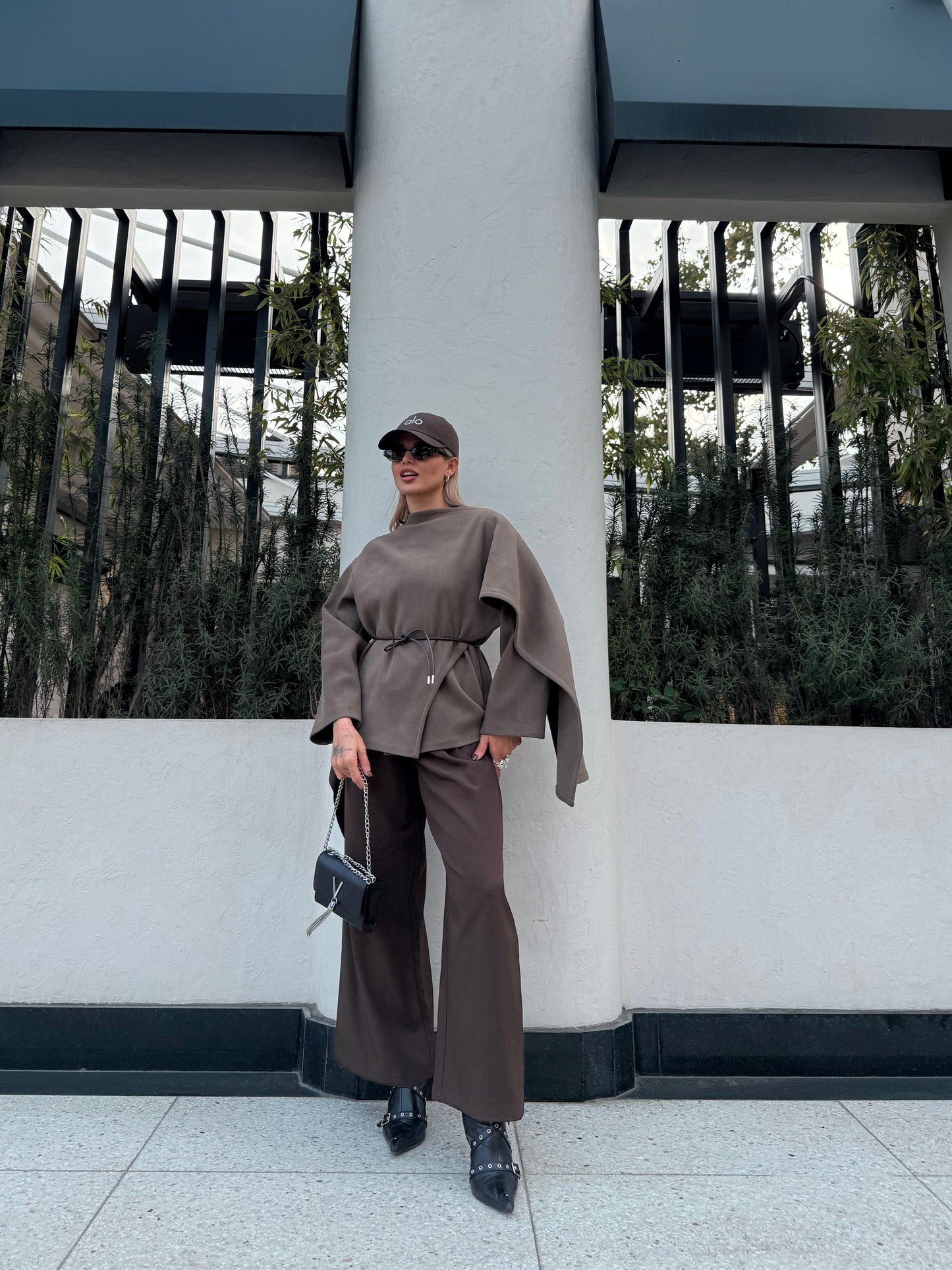 PEONY KHAKI MASSIMO PANCHO COAT