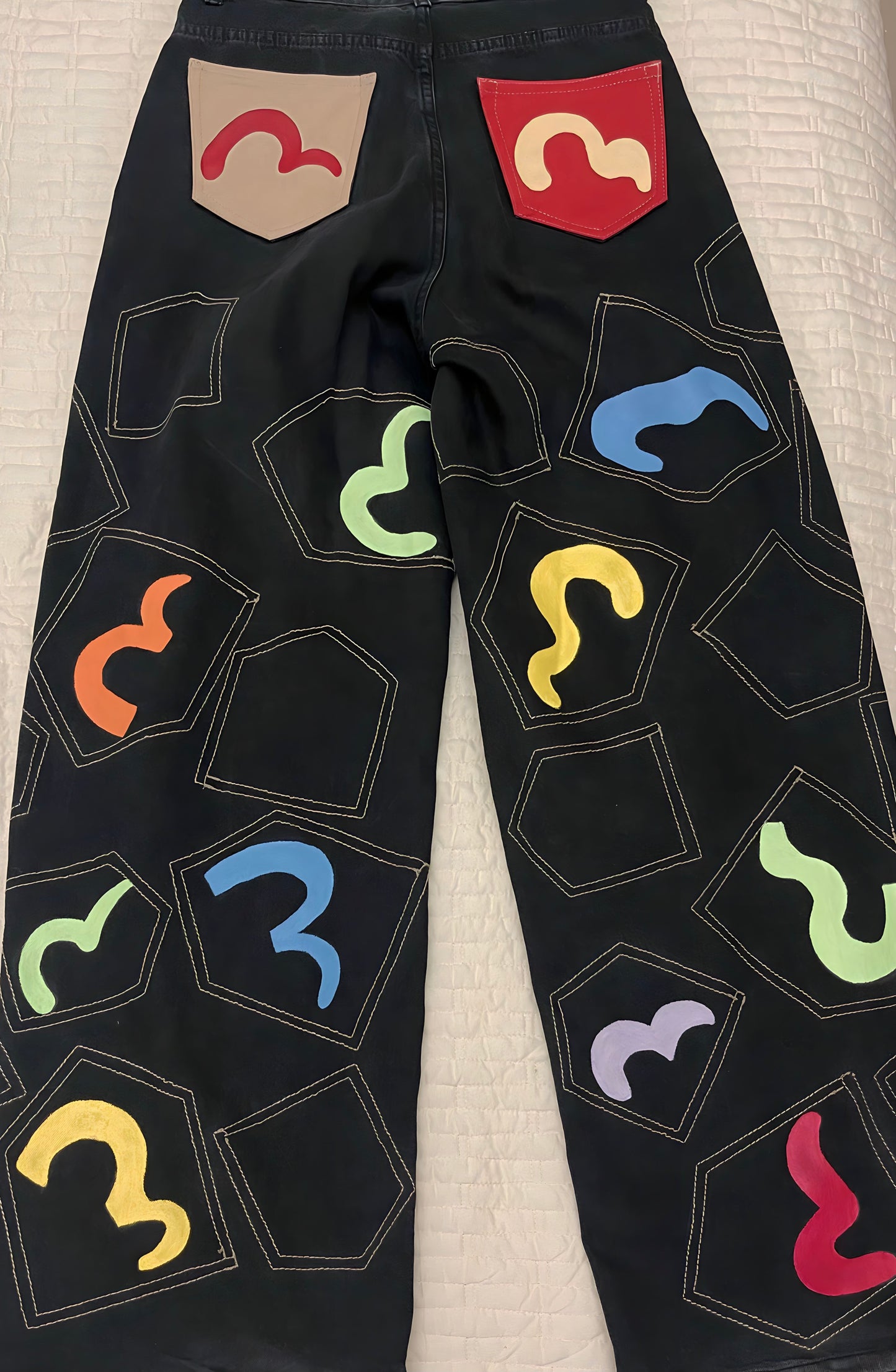 DARBAS THOUSAND POCKETS JEANS PANTS