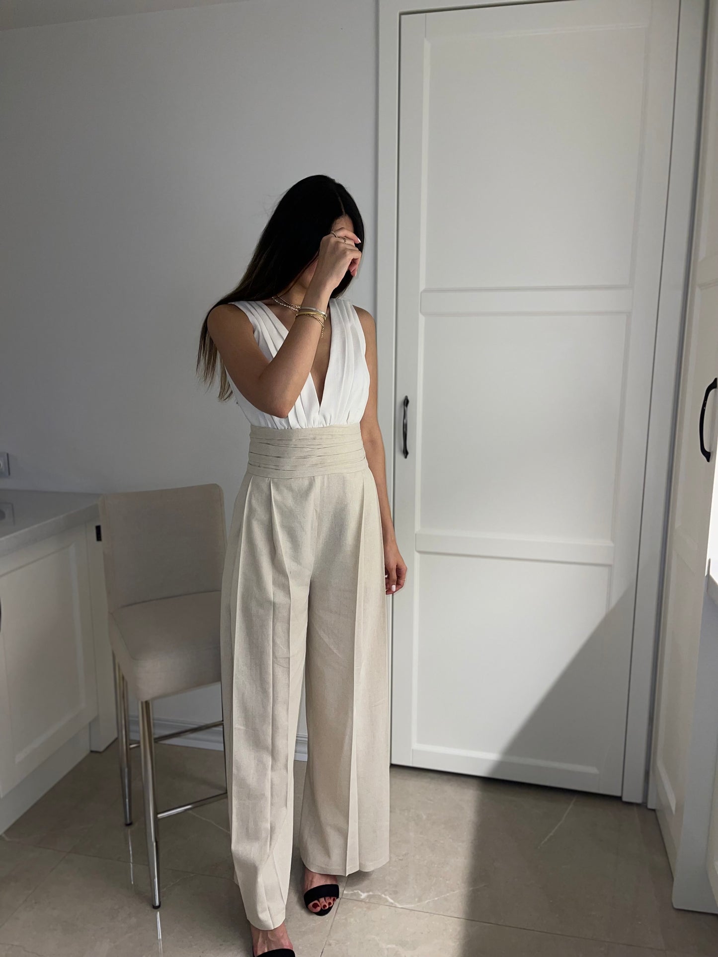 QUIM LINEN JUMPSUIT