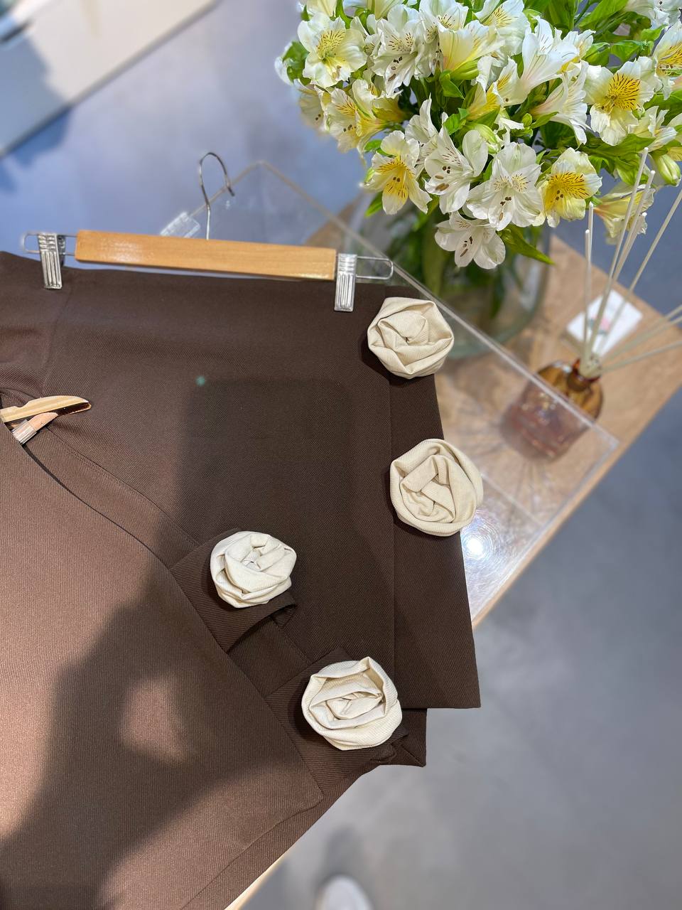 QUIM BROWN FLOWER SET