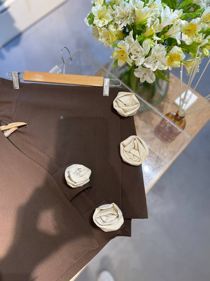 QUIM BROWN FLOWER SET