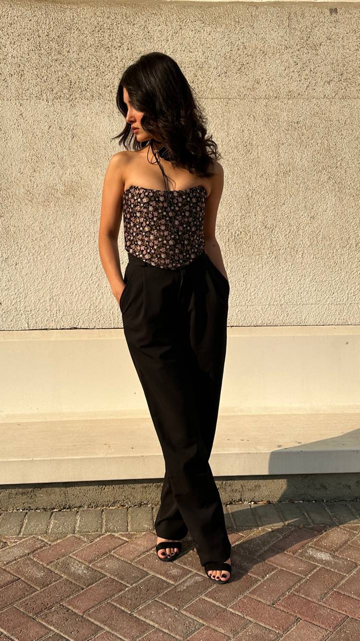 LUORINO BLOSSOM DELVIN CORSET TOP