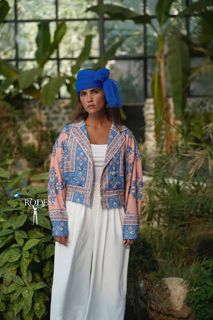 RODESS BOHO LINEN COAT