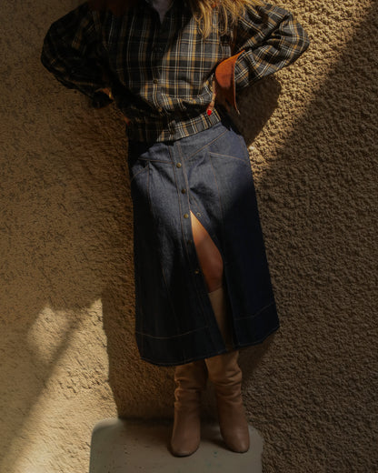 SOULBYSOGOL WILD DENIM SKIRT