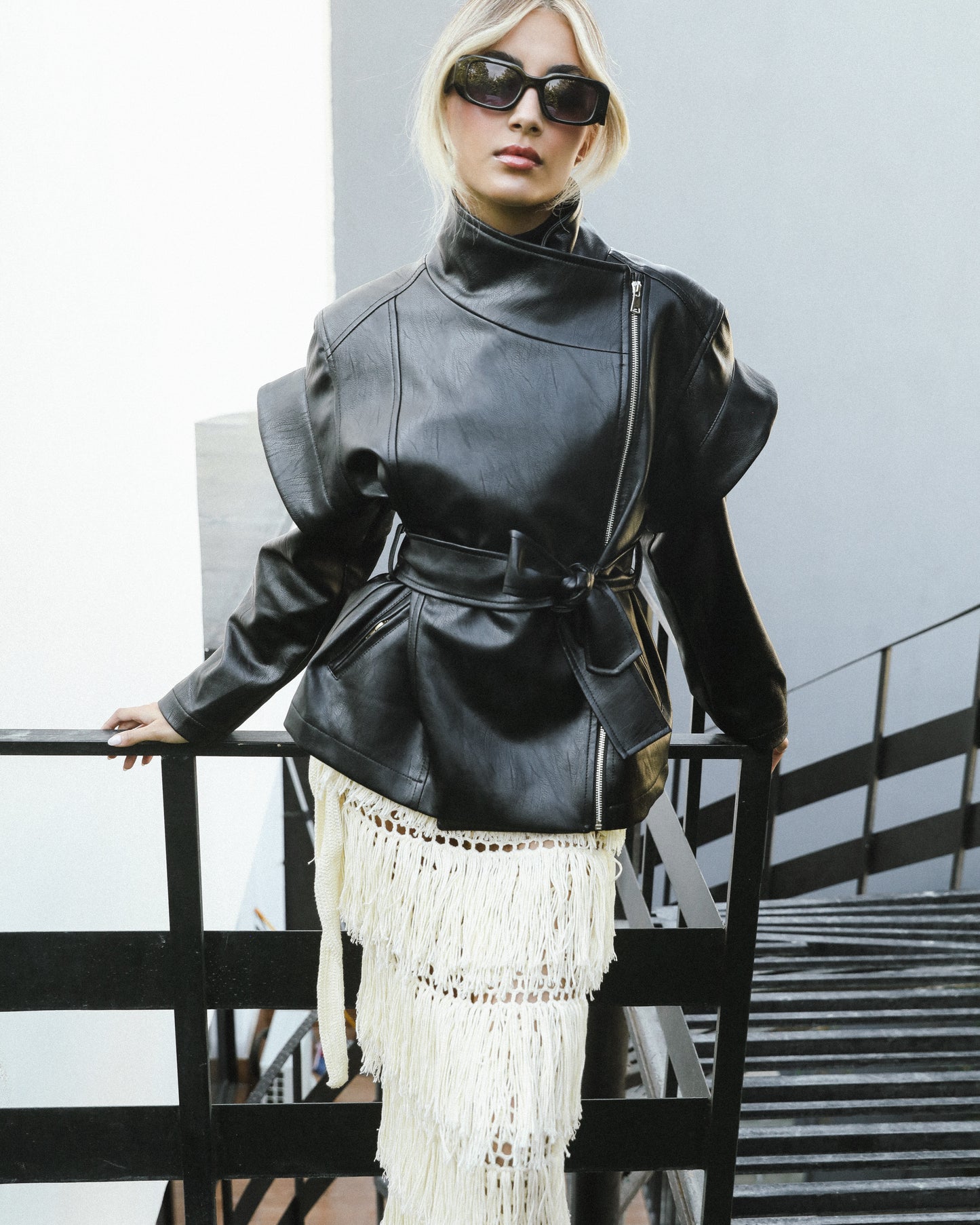 SERICA NAKHL LEATHER JACKET