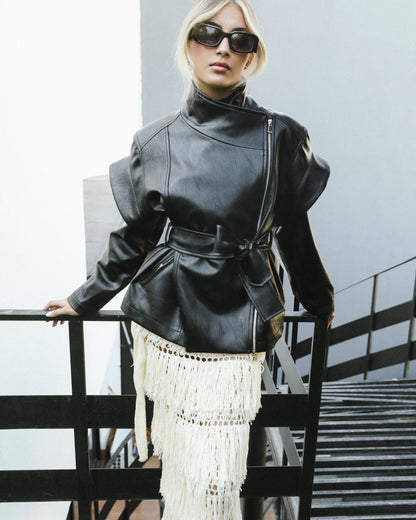 SERICA NAKHL LEATHER JACKET