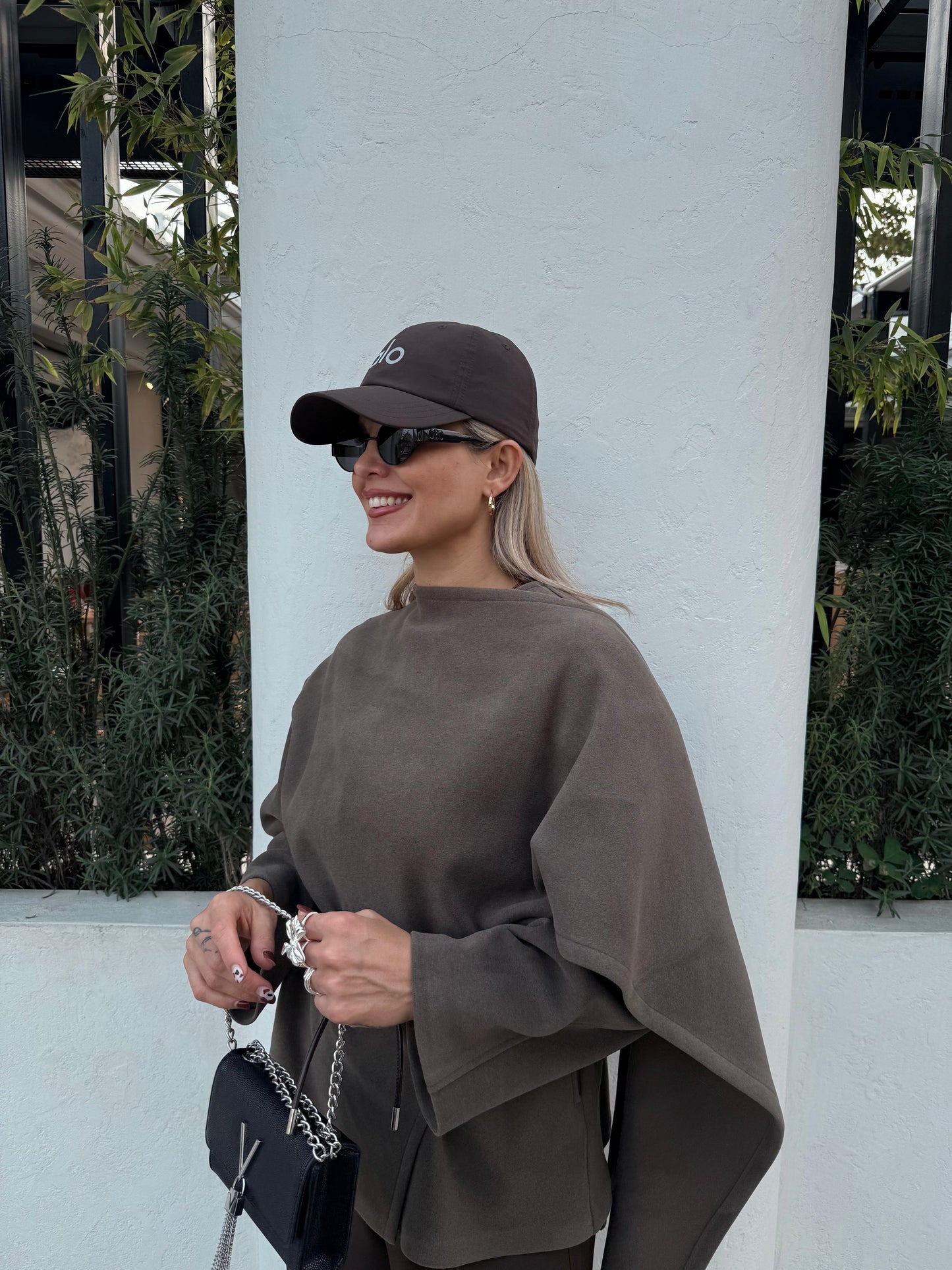 PEONY KHAKI MASSIMO PANCHO COAT