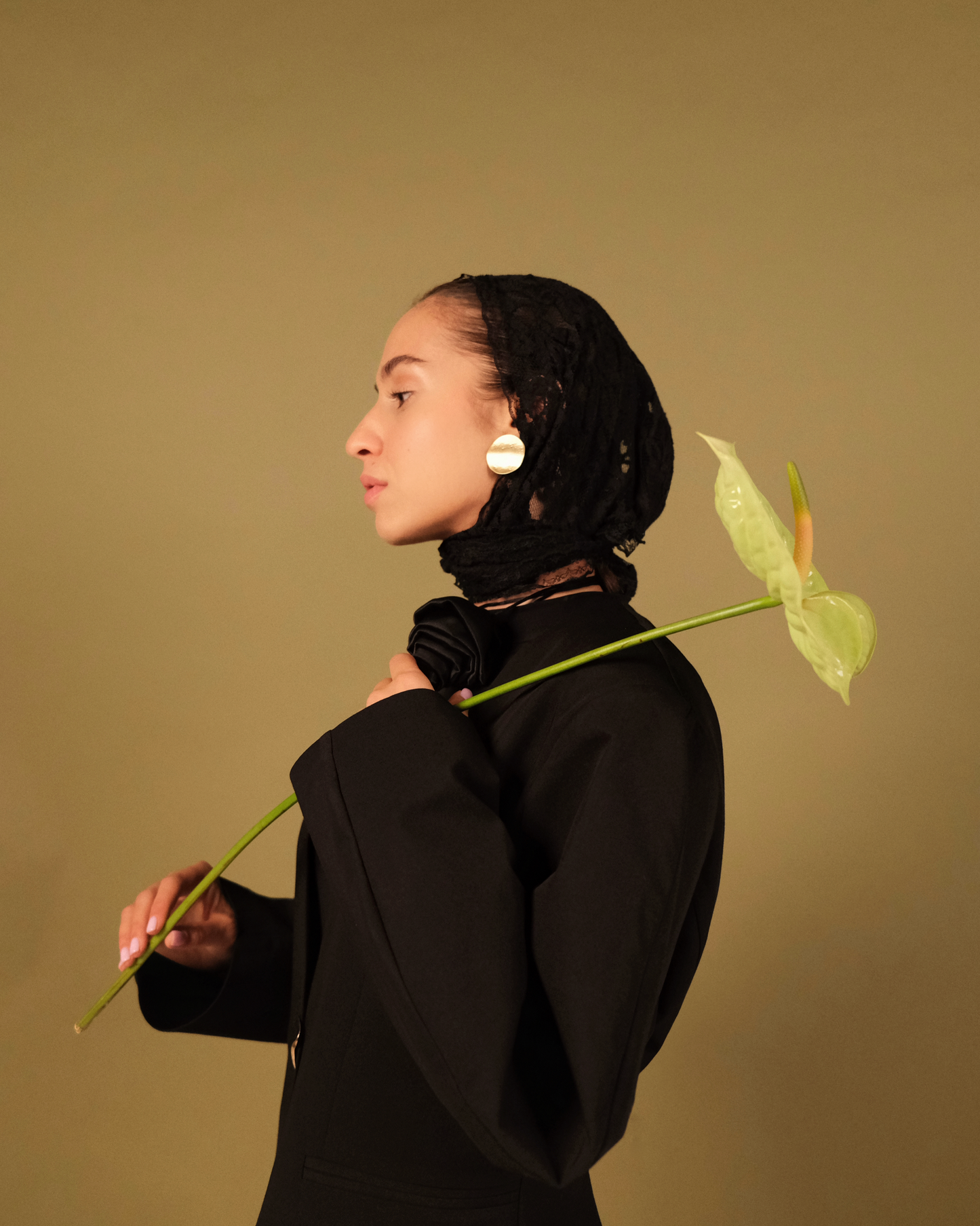 MIRA CHIC OFF black COAT