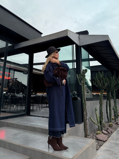 PEONY LONG JEAN  JACKET