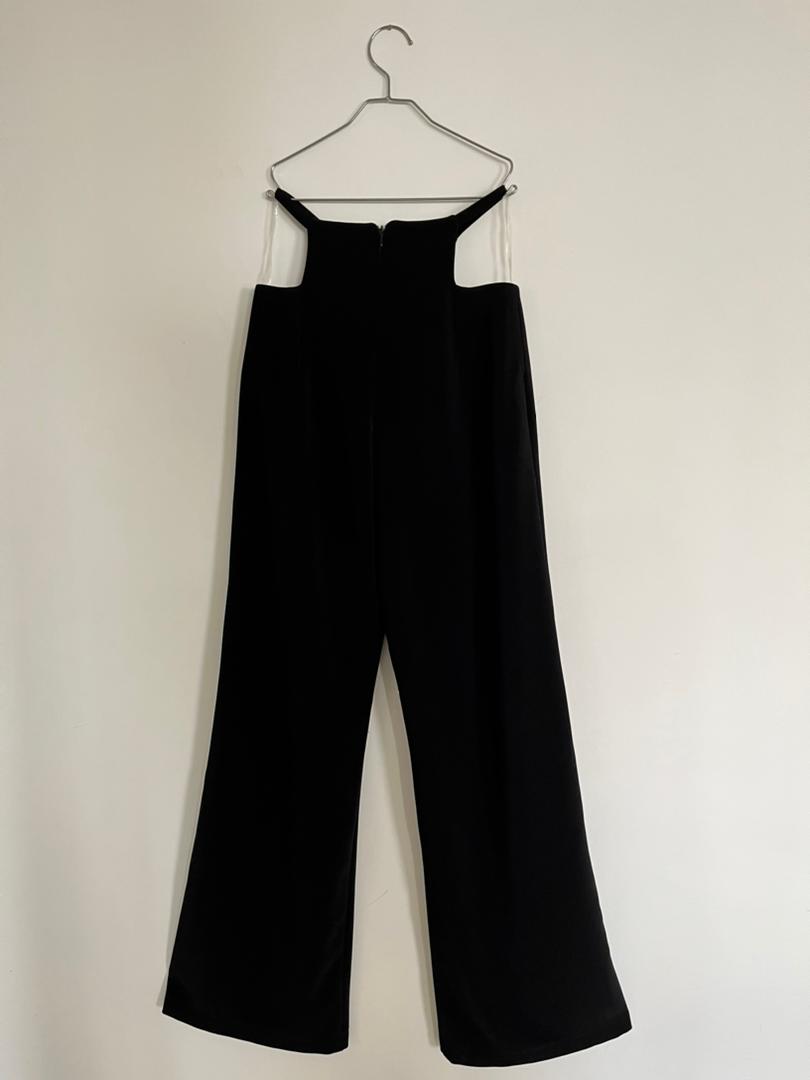 PALMA CUT-OUT-WAIST PANTS