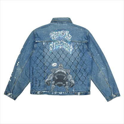 DARBAS HANDWRITTEN DENIM JACKET