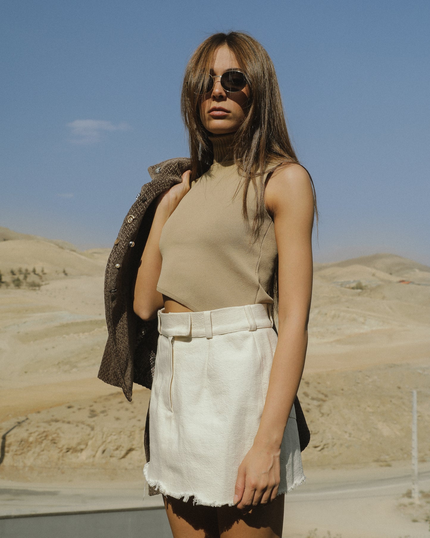 ALBERY HONEY DRIFT SKIRT